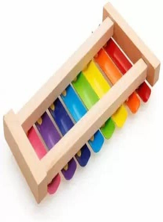 Shopfleet Wooden Xylophone with 8 Notes for Kids, (Multicolor) Musical Toys (Multicolor) - Image 3